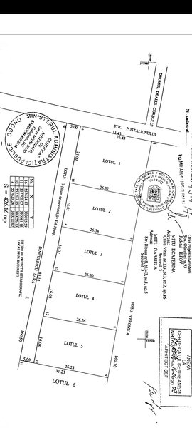 Brancoveanu-Postalionului-Zona M3 in PUG/P+4 etaje